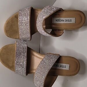 Steve Madden Rhinestone Wedges ~ Size 10 ~ BRAND NEW…NEVER WORN!